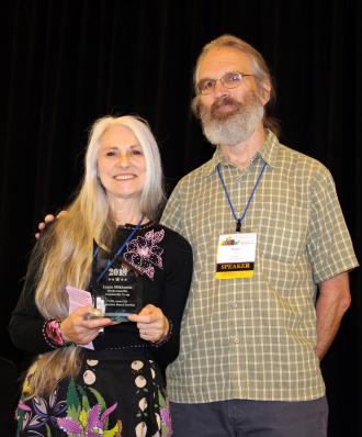 Laura Miklowitz received a Board Service Award