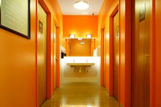 Dill Pickle restrooms