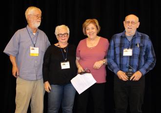 The Cooperative Service Award went to Barry Smith, GM of Flatbush Co-op