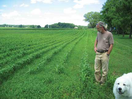 George Huntington tours Fields of Agape